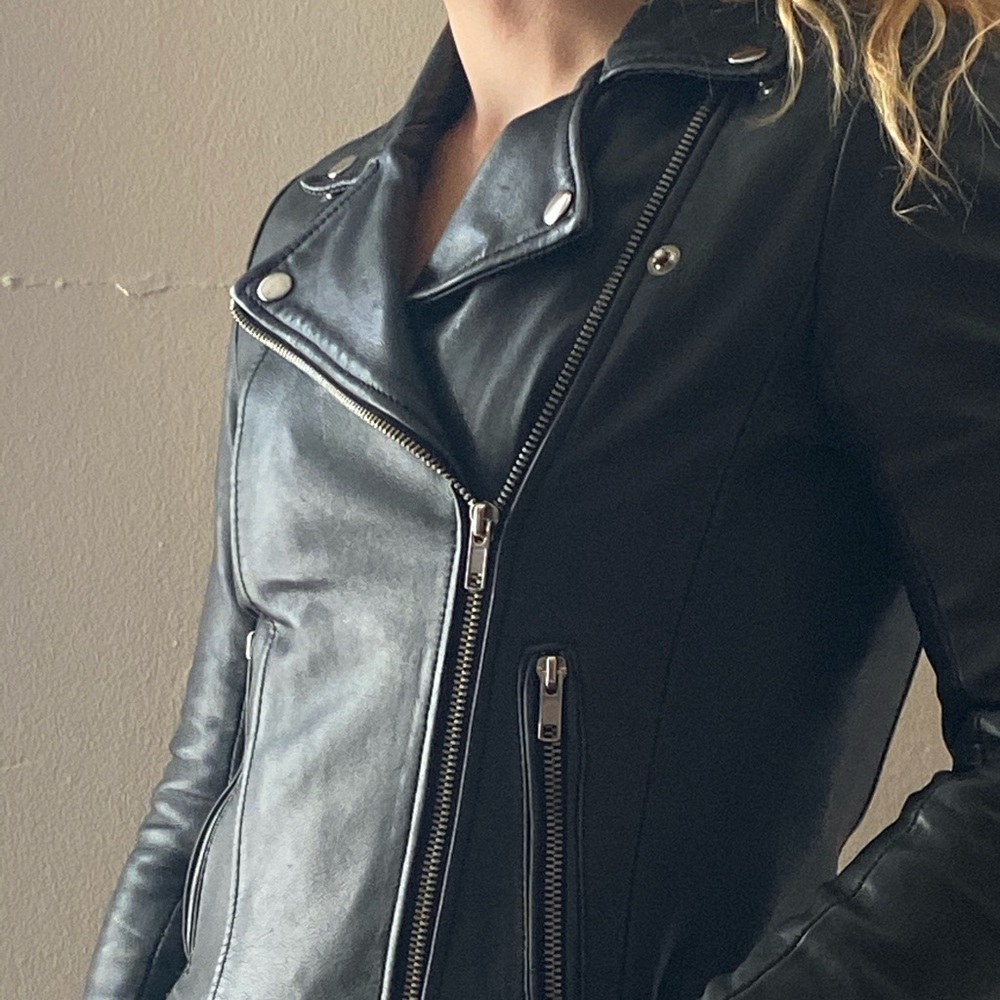 MAJE | Leather Jacket